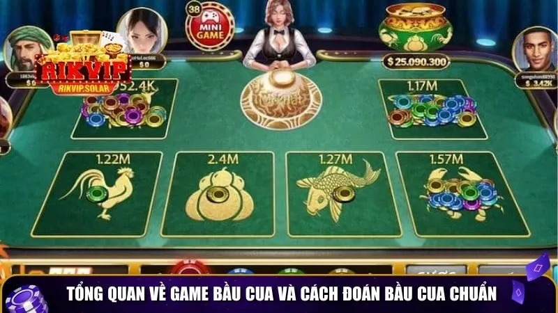 cach doan bau cua 1 Tổng quan về game bầu cua và cách đoán bầu cua chuẩn