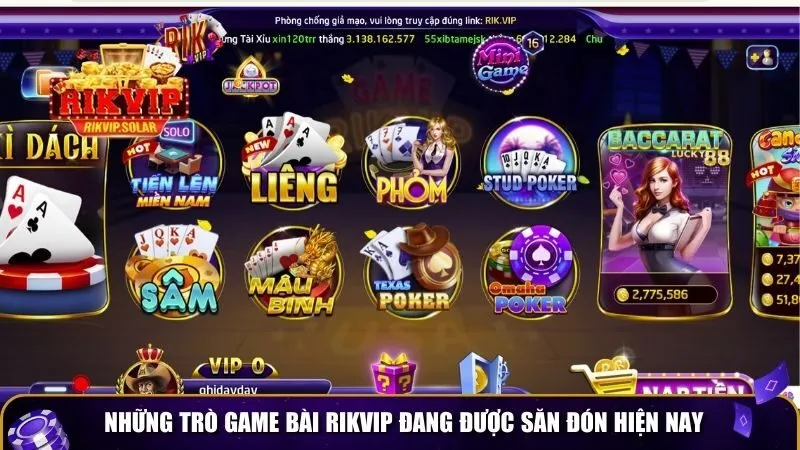 game bai rikvip 2 Những trò game bài Rikvip đang được săn đón hiện nay