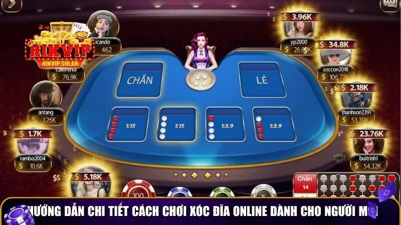 xoc dia online thang lon 3 Hướng dẫn chi tiết cách chơi xóc đĩa online dành cho người mới